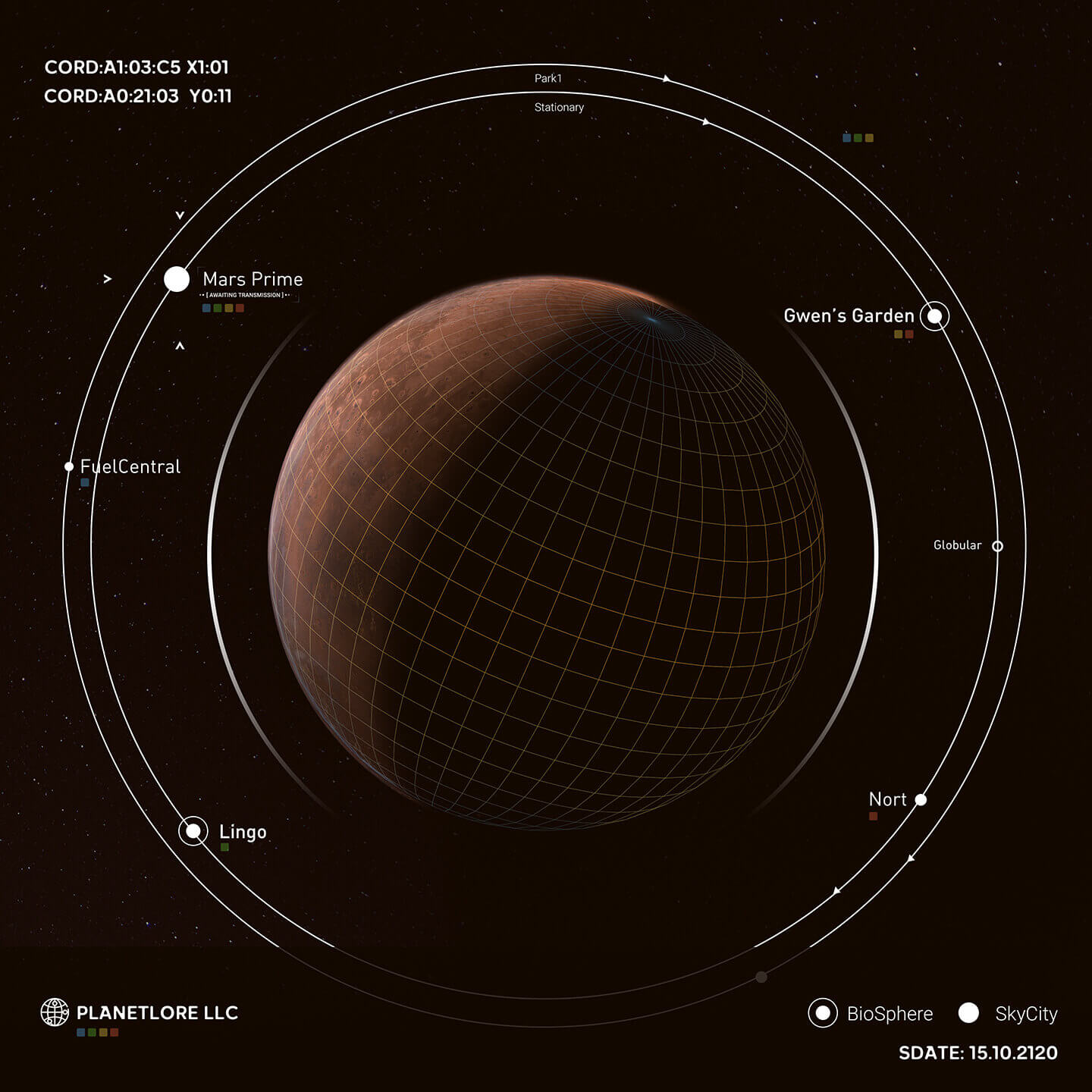 Mars destination image.